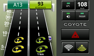 icoyote android mode paysage